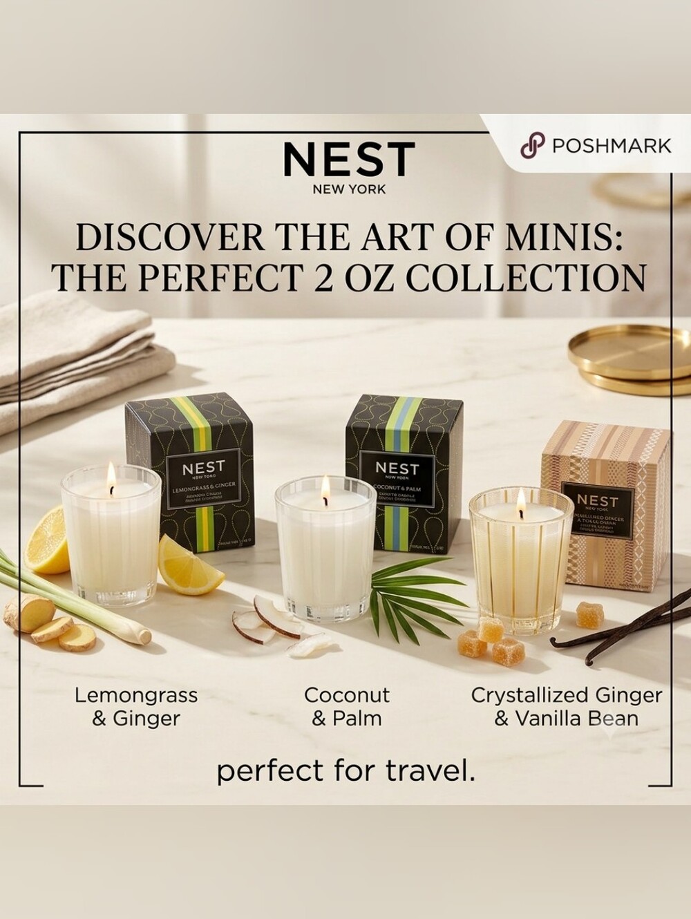 NEST 2 Oz Candles In 3 Scents, Pick 1, NIB